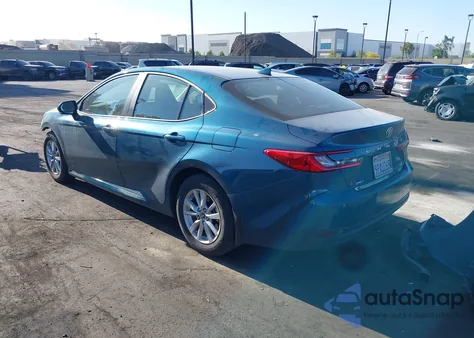 2025 Toyota Camry Le из США, поврежденный, VIN 4T1DAACK0SU038983